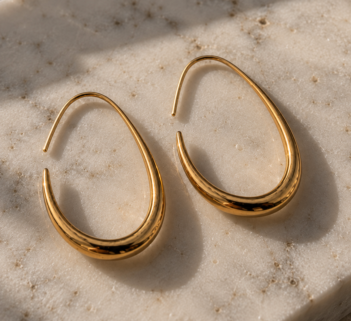 L'Élise Hoops – Gold