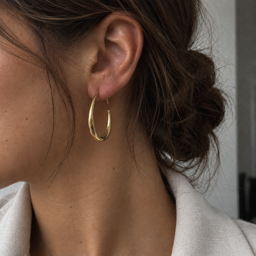 L'Élise Hoops – Gold